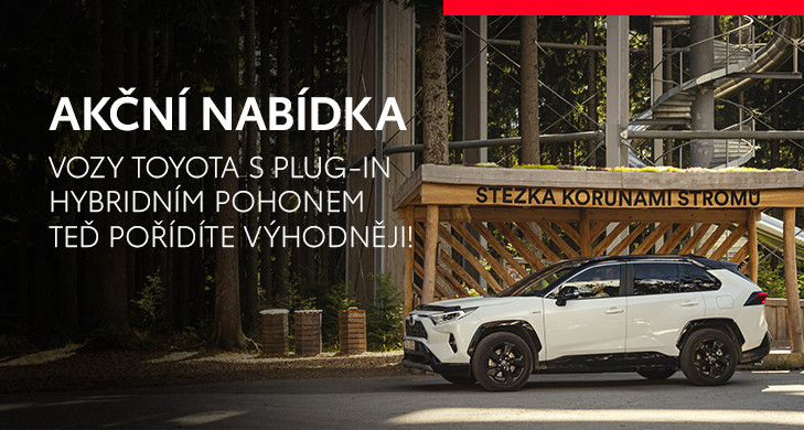 Vozy Toyota (nejen) s plug-in hybridním pohonem teď pořídíte výhodněji