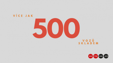 Více jak 500 vozů skladem